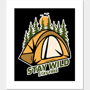 Stay Wild Stay Free Posters and Art